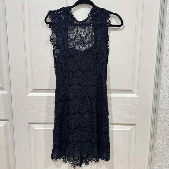 Free People Intimately Lace Open‎ Back Dress Medium M  A070322 - Picture 3 of 10